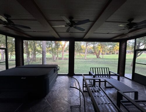 Add Privacy And Comfort for Your Hot Tub With Motorized Screens