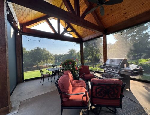 Move the Living Room Outdoors with Motorized Screens from Sunrooms and More