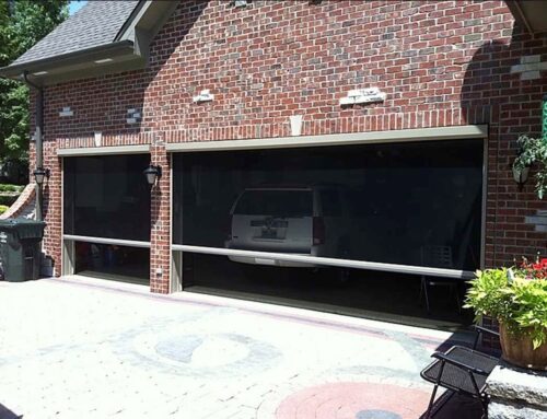 Motorized Screens Are the Perfect Solution for Your Garage from Sunrooms and More